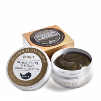 Гидрогелевые патчи для глаз с черным жемчугом и золотом Petitfee Black Pearl & Gold Hydrogel Eye Patch