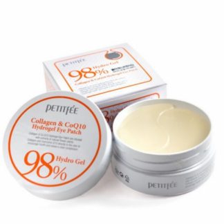 Гидрогелевые патчи с коллагеном Petitfee Collagen&CoQ10 Hydrogel Eye Patch