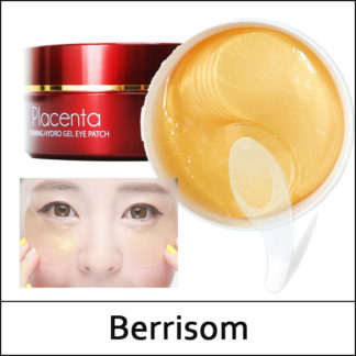Премиальные патчи с плацентой Berrisom Placenta Firming Hydro Gel Eye Patch