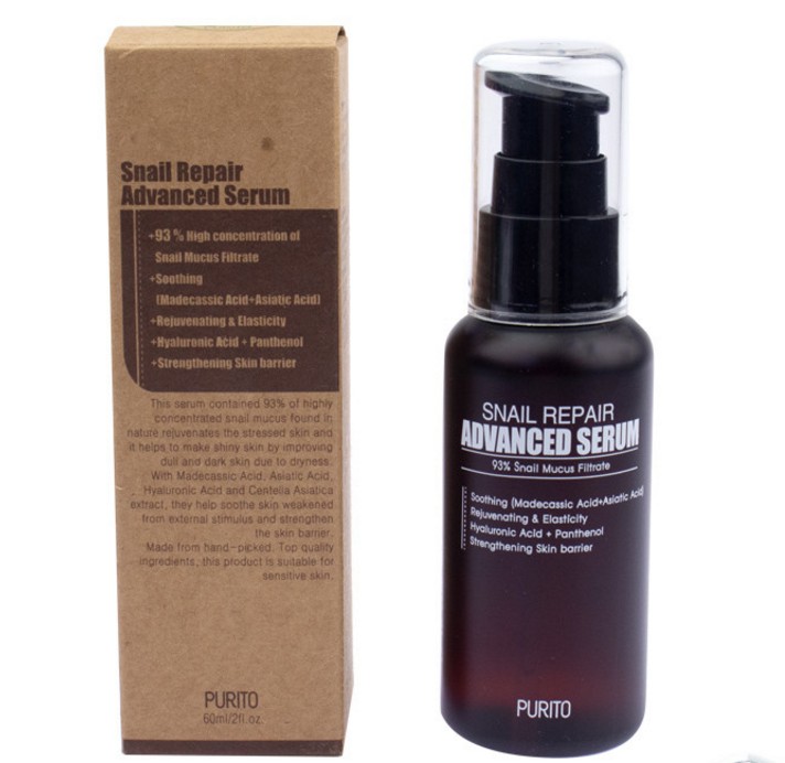 Восстанавливающая сыворотка с муцином улитки PURITO Snail Repair Advanced