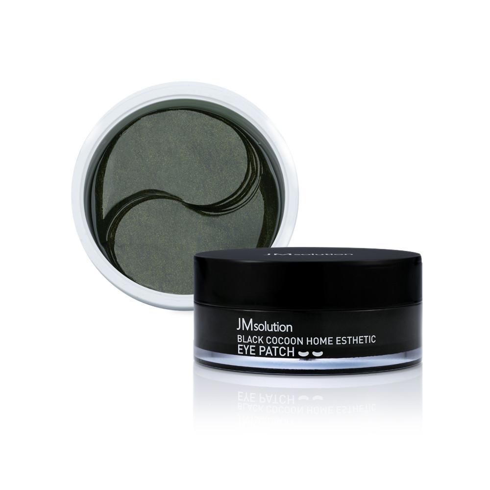 Гидрогелевые патчи JM Solution Black Cocoon Home Esthetic Eye Patch с экстрактом черного кокона