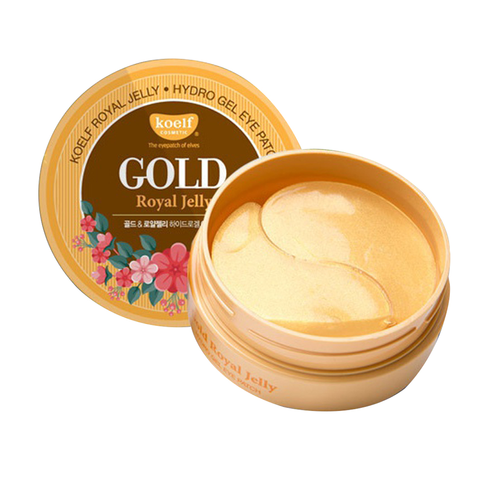 Патчи с с золотом и маточным молочком Koelf Gold & Royal Jelly Hydro Gel Eye Patch