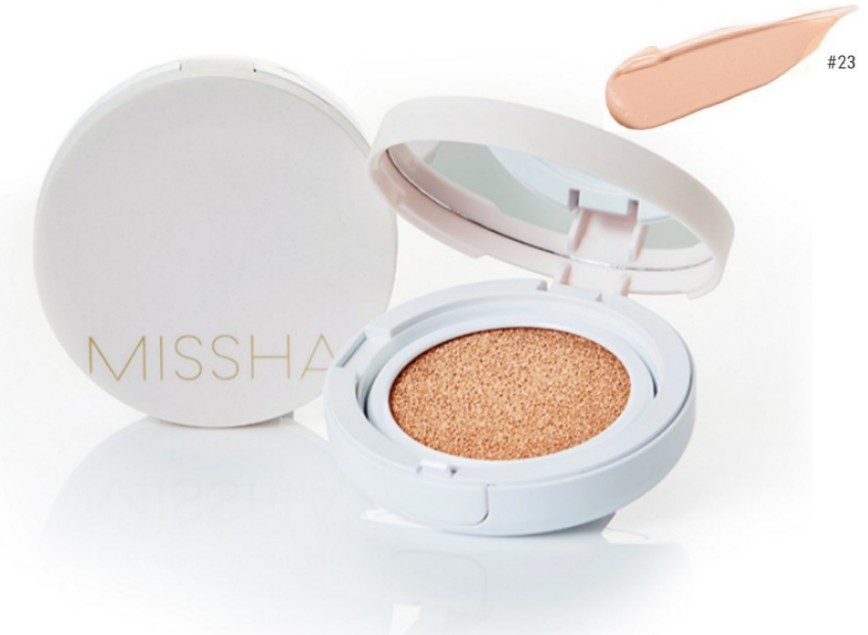 Тональный кушон Missha M Magic Cushion Cover Lasting SPF50+/PA+++ Тон № 23 Natural Beige