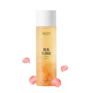 Тонер с настоящими лепестками роз Nacific Real Rose Floral Toner