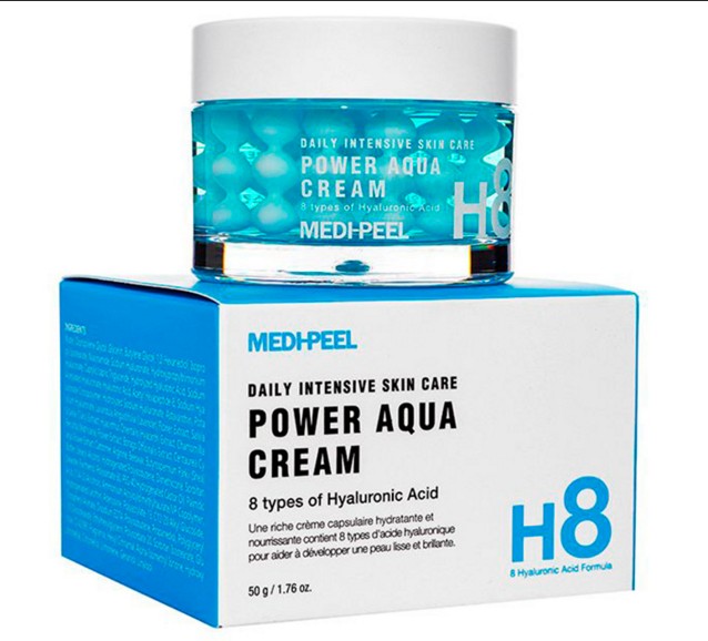 Увлажняющий крем с пептидными капсулами MEDI-PEEL Power Aqua Cream