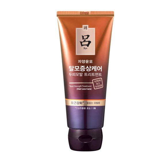 Укрепляющая маска от выпадения Ryo Root Strength Treatment Hair Loss Care 200 ml