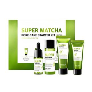 Набор миниатюр для сужения пор с чаем матча SOME BY MI Super Matcha Pore Care Starter Kit