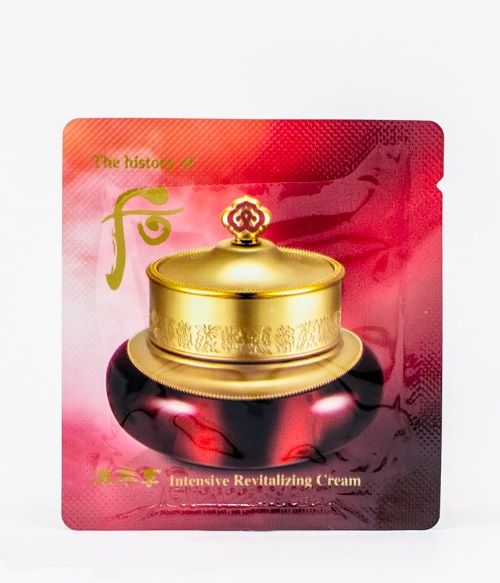 Восстанавливающий крем для лица с фитоэстрогенами The History of Whoo Jinyul Intensive Revitalizing Cream (пробник)