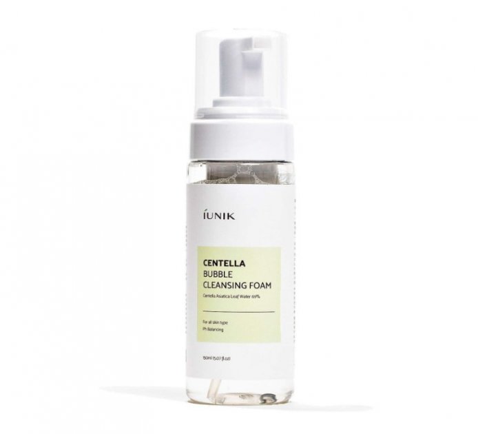 Очищающая пенка с центеллой IUNIK Centella Bubble Cleansing Foam 150 ml