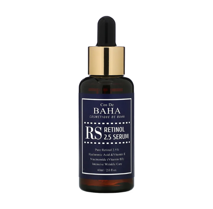 Омолаживающая сыворотка с ретинолом 2.5% Cos De BAHA Retinol 2.5% Serum 60 ml