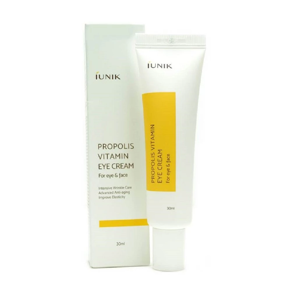 Крем с прополисом для век и лица IUNIK Propolis Vitamin Eye Cream For Eye & Face