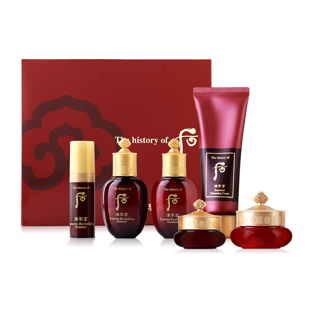Набор миниатюр антивозрастных средств The History Of Whoo Jinyulhyang Special Gift Set 6