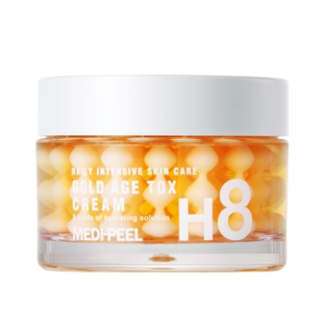 Антивіковий капсульний крем з екстрактом золотого шовкопряда Medi-Peel Gold Age Tox H8 Cream