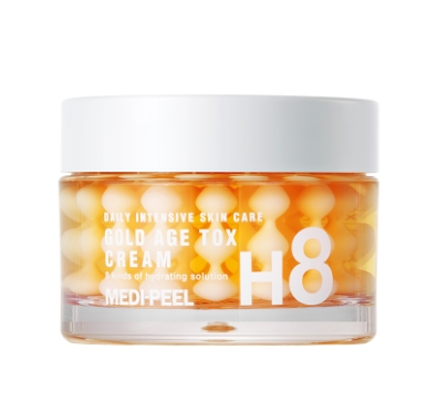 Антивіковий капсульний крем з екстрактом золотого шовкопряда Medi-Peel Gold Age Tox H8 Cream